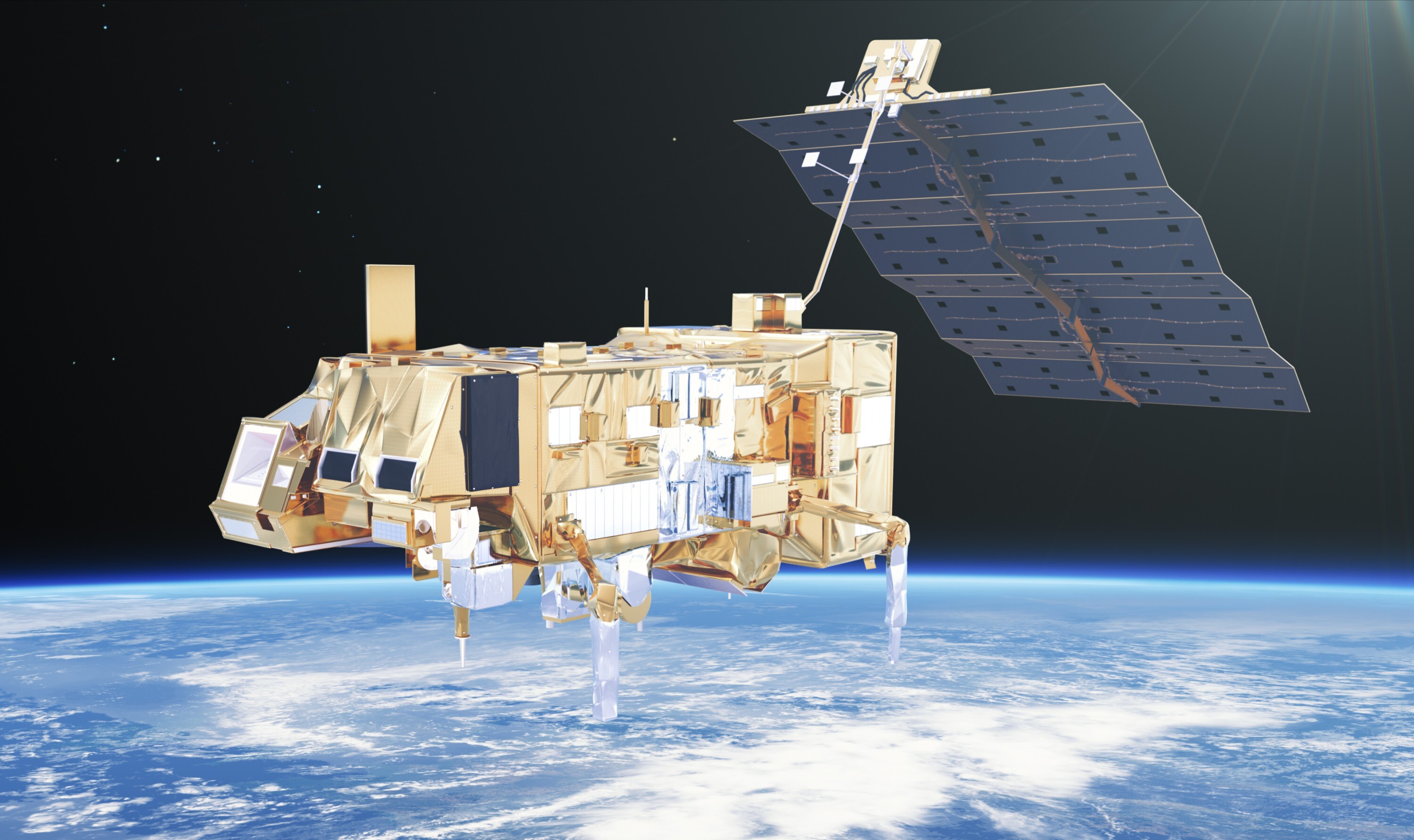 MetOp Second Generation A1 er den første i en ny generasjon europeiske værsatellitter.