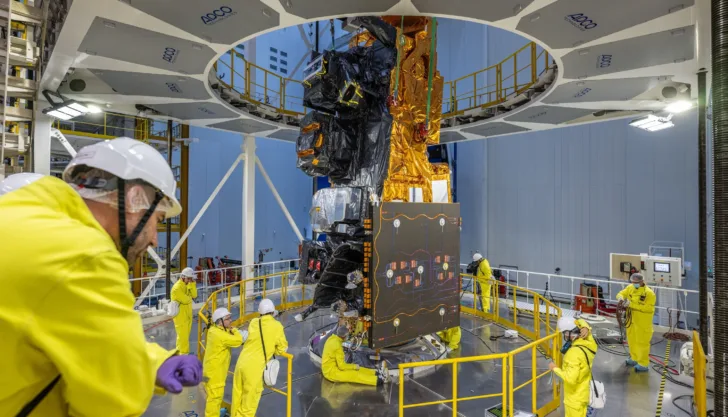 MetOp-SG-A1 gjøres klar for oppskyting.